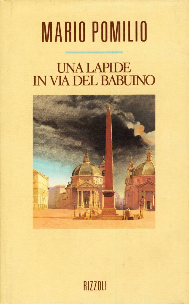 Una lapide in via del Babuino (1991)
